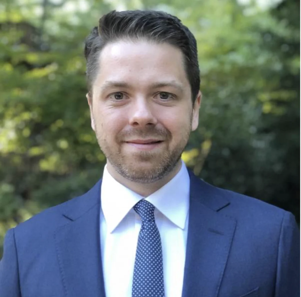 A portrait of City Manager John J. Metro of Jersey City.